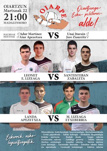 oiarpe 20. urteurrena jaialdia