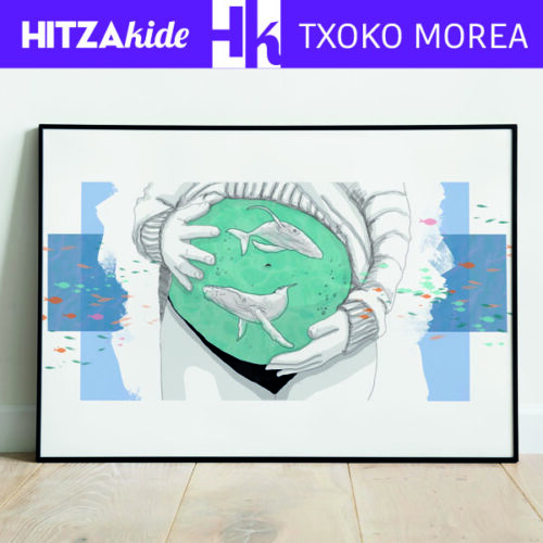 TXOKO MOREA: Maria Altuna Lizarraga ilustratzailearen lamina bat