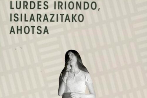 LOURDES IRIONDO ISILARAZITAKO AHOTSA SARRERA BIKOITZ BAT